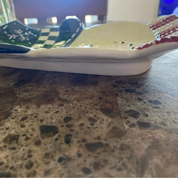 St. Nicholas Square The Snow Friends Collection Snowman Holiday Plate - Picture 8 of 10